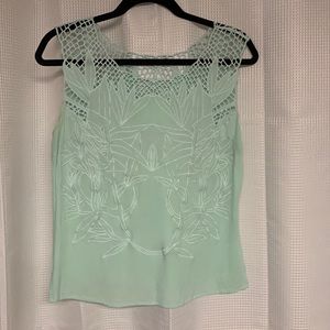 Skies Are Blue Sleeveless Blouse